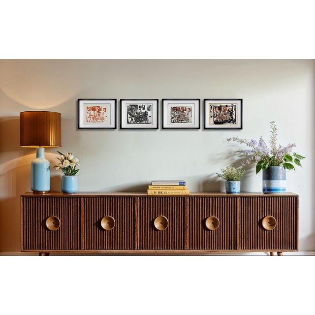 Pablo Picasso 4 Pablo Picasso Lithographs (4pc Set) ~ Le Depart Et Cheval ~ W/Frames For Sale - Image 4 of 11