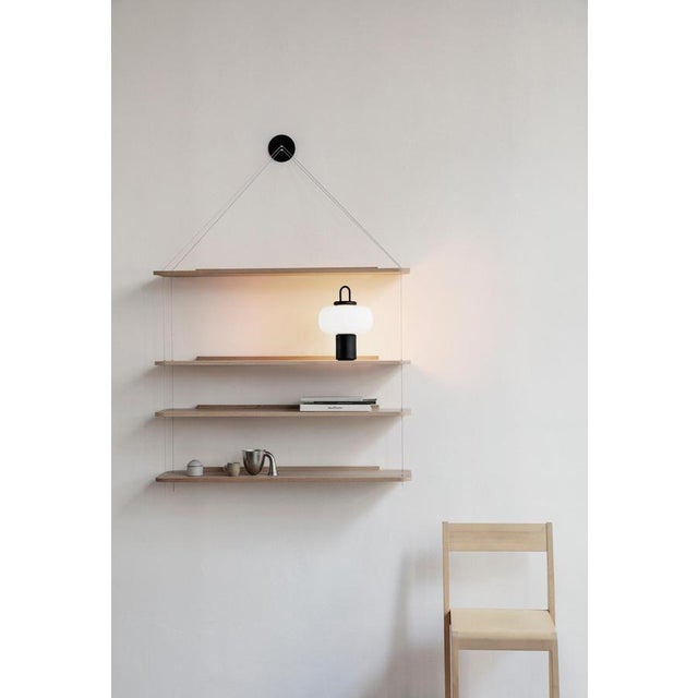 Not Yet Made - Made To Order Nox Wireless Table Lamp in Opaline Glass & Aluminum from Alfredo Häberli For Sale - Image 5 of 18