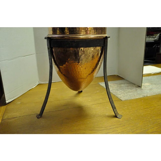 Vintage French Pot and Stand For Sale - Image 4 of 5