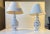 White Ceramic Table Lamps by Hans Rudolf Petersen, 1940s, Set of 2 For Sale - Image 9 of 9