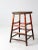 Early 20th Century Vintage Rustic Painted Farmhouse Stool For Sale - Image 5 of 10