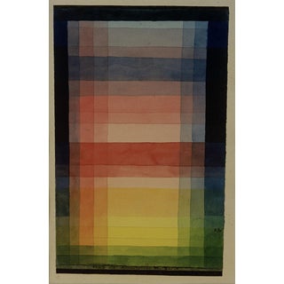 Paul Klee, Architecture Of The Plane, Archival Pigment Print, Framed For Sale
