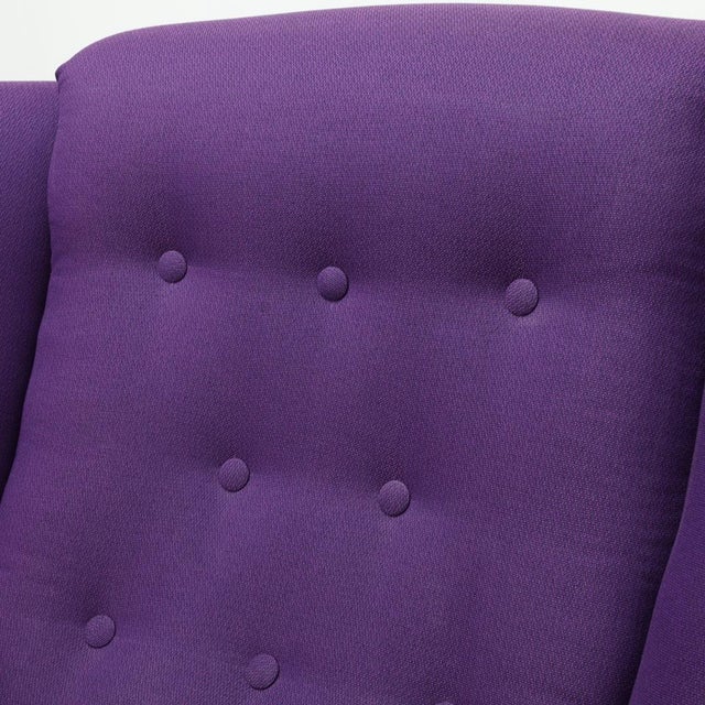 Brown Classic Wing Chair in the style of Howard & Sons, 1960s For Sale - Image 8 of 11