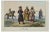 Asian Costumes, Lithograph, 1862 For Sale