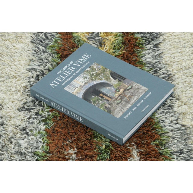 Cream Vintage Swedish Rya Rug With Multicolor Vertical Ridges - Rug & Kilim For Sale - Image 8 of 8