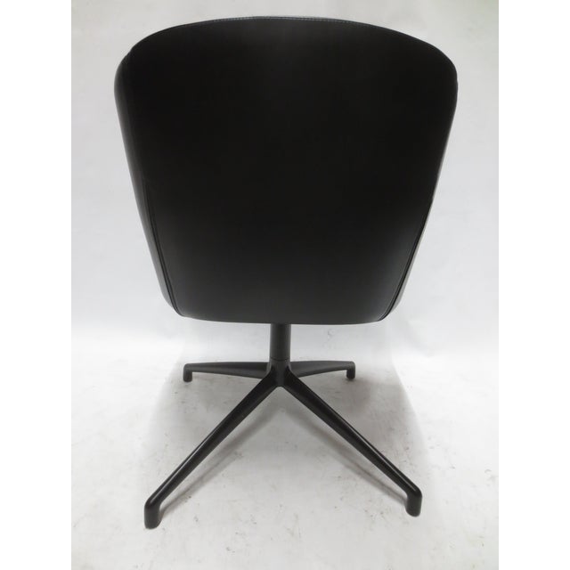 Textile Boss Design Paloma Swivel Lounge Chair For Sale - Image 7 of 9