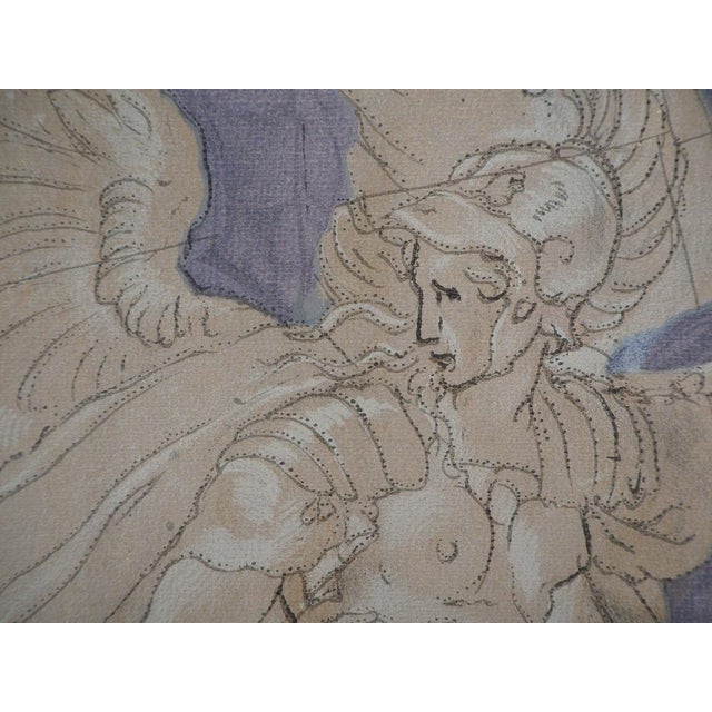 Modern Niccolo Dell'abbate, Ange de la Victoire, Lithograph For Sale - Image 3 of 5