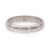A clean, substantial men's wedding band from Tiffany's Forever collection in platinum. The smooth, rounded comfort-fit...