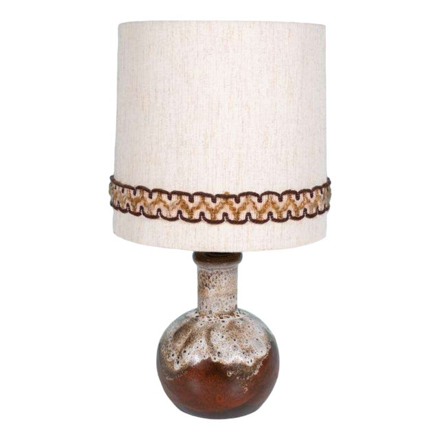 Vintage Fat Lava Table Lamp For Sale