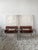 Wassily B3 Armchairs in Cognac Leather by Marcel Breuer, 1980s, Set of 2, in Very Good conditions. Designed 1920 to 1949