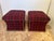 Modern Custom Ralph Lauren Plaid Storage Ottomans -a Pair For Sale - Image 3 of 11