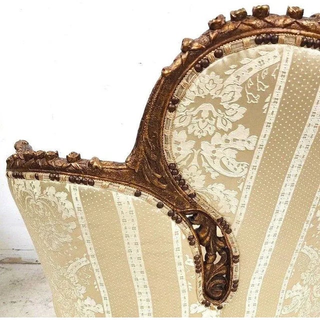 Boudoir Armchair by Carol Hicks Bolton & E J Victor With Pillows For Sale - Image 10 of 12