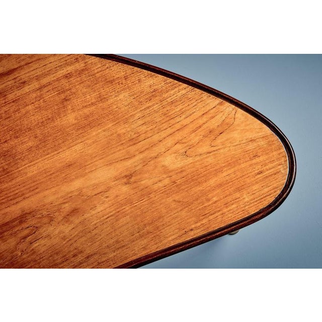Triangular Teak Coffee Table from BC Møbler, Denmark, 1960s For Sale - Image 12 of 13