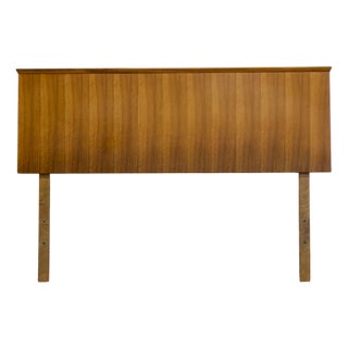 Mid-Century Modern Walnut Headboard from Alfred Cox, 1950s For Sale