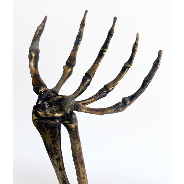 2010s Bronze Arles Del Rio Sculpture, "Hoping That Things Fall From the Sky" For Sale - Image 5 of 12