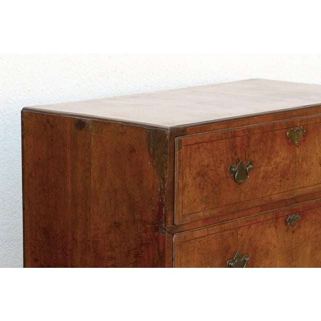 18th Century English Burr Walnut Dresser For Sale - Image 11 of 14