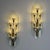 An important and exceptionally rare pair of seven-light wall sconces by pietro chiesa for fontana arte, italy, 1950s....