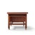 Selig Kofod Larsen for Selig Megiddo Queen of Sheba African Wenge Wood and Brass Executive Desk For Sale - Image 4 of 9