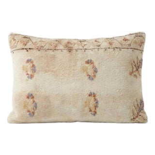 Turkish Kilim Lumbar Pillow Cover 16'' X 24'' For Sale