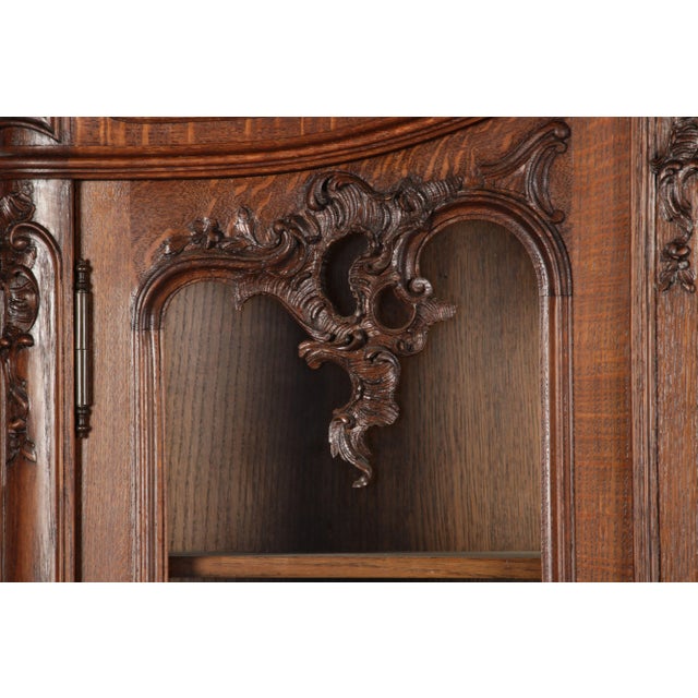 Antique Baroque Buffet Top Display Case, 19th Century For Sale - Image 15 of 18
