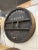 Transport your space to the vineyards of Bordeaux with a Ca. 1910 French Château Margaux Wine Barrel Top Façade. Once part...