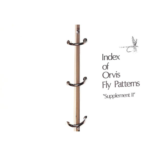 HARDER, John [59] pp. The Orvis Company w/ Supplements I & II Spiral-bound in leatherette binding 1978 9" x 7 1/4" "This...