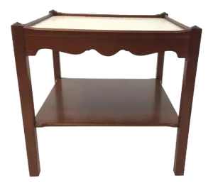 Hickory Chair Chippendale Wood Lamp Table