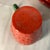 Red Vintage Ceramic Studio Strawberry Luncheon Plates With Matching Cups - Service for 6 For Sale - Image 8 of 9