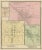 Antique map titled 'College Corner, Sugar Valley, New Lexington, Verona'. Original antique map of villages and communities...