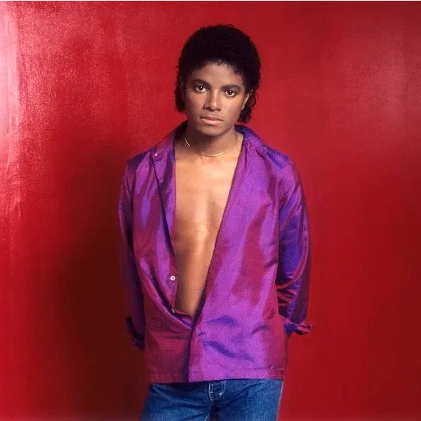 Figurative 1980 Michael Jackson Color Print by Bobby Holland For Sale - Image 3 of 3