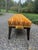 Large Custom Made Bench in Rich Italian Velvet For Sale - Image 9 of 12