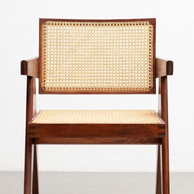 051 Capitol Complex Office Chairs in the style of Pierre Jeanneret, 1970s, Set of 4 For Sale - Image 11 of 17