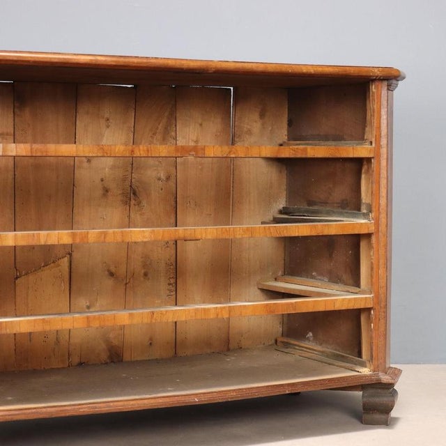 Baroque Chest of Drawers in Walnut and Olive Wood For Sale - Image 11 of 13