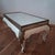 White Side Table with Mirrored Top For Sale - Image 8 of 18