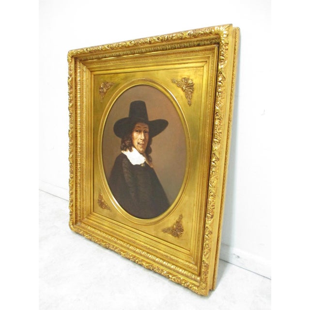 Great shape tight and sturdy. the frame appears to be very old. not sure how old the painting is minor age related wear....