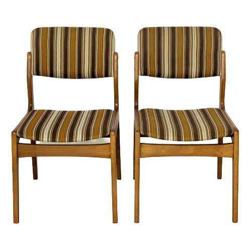 Mid-Century Dining Chairs, Set of 2 For Sale