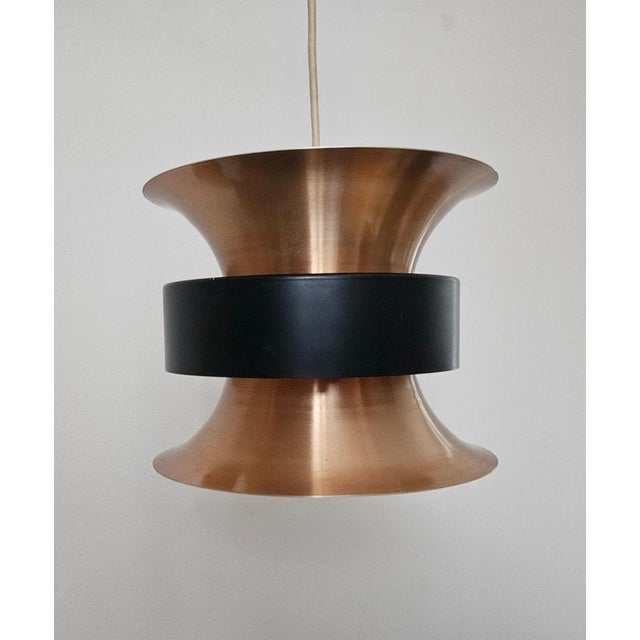 Metal Mid-Century Pendant from Carl Thore, Sweden, 1970s For Sale - Image 7 of 17