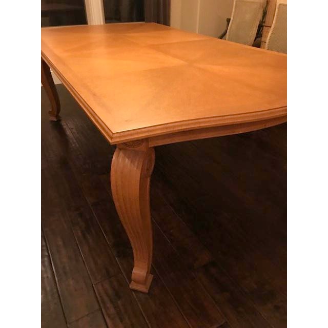 Traditional Imports Custom Dining Table And Custom Table Pads