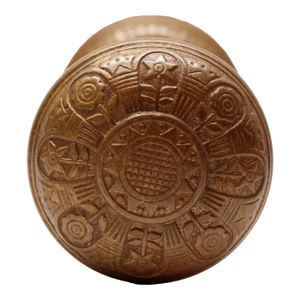 Antique Nashua Folk Bronze Door Knobs