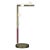 Metal Demetra Brushed Brass Table Lamp by Alabastro Italiano For Sale - Image 7 of 7