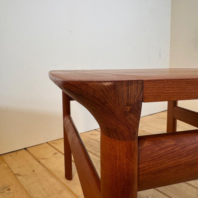 Vintage Teak Coffee Table, Denmark, 1960s For Sale - Image 5 of 10