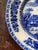Antique Canton Export Blue and White Chinese Plate For Sale - Image 4 of 10