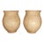 Large American Studio Pottery Terracotta Vases, Pair For Sale