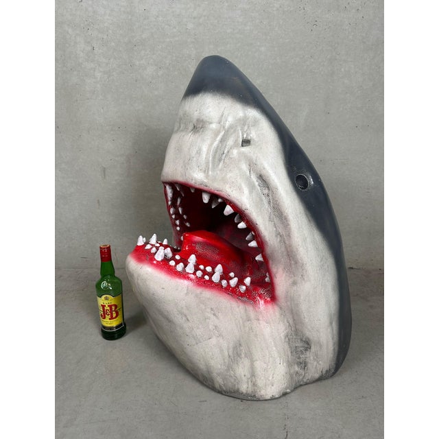 Shark catcher. Original wall decoration. Shark. Made entirely of polyester. Height: 80cm. Width: 60cm. Depth: 60cm....