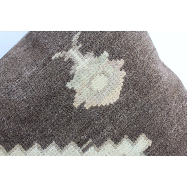 Mid-Century Modern Turkish Kilim Decorative Pillow Cover - 17.5"x17.5" For Sale - Image 3 of 10
