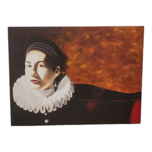Morton Goode Jackson Original Acrylic on Canvas Painting "Noblesse Oblige"
