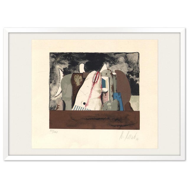 Karl Korab, German Still Life, 1974, Etching For Sale - Image 4 of 4