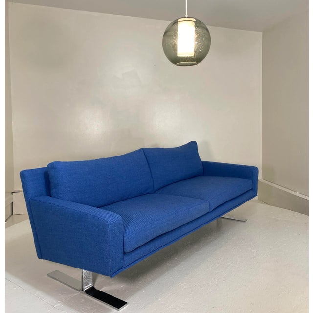 Mid-Century Modern 1960s Reupholstered Sofa by Erik Ole Jorgensen for Dux For Sale - Image 3 of 12