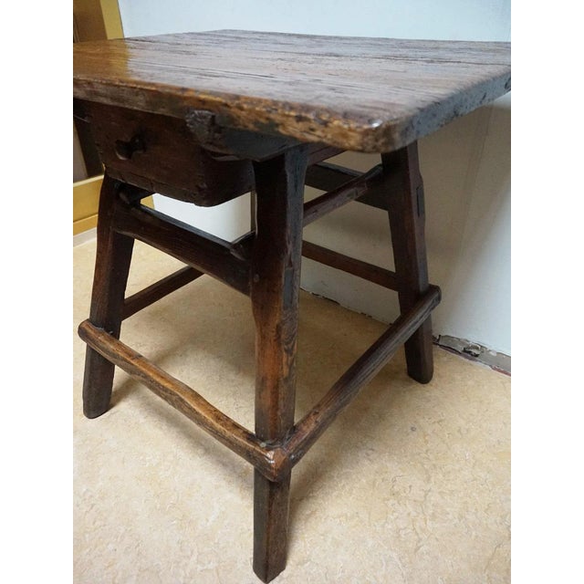 Small Antique Merchant Table, 1900s For Sale - Image 13 of 18