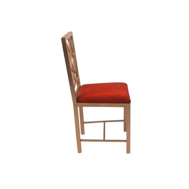 Chinese Steel Chinese Chippendale Side Chair For Sale - Image 3 of 6